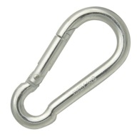KARABÍNA NA LANÁ 11MM 11x120 KONŠTRUKČNÁ KARABÍNA POŽIARNY HÁK