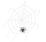 Veľká pavučina na Halloween + pavúk