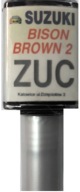 SUZUKI ZUC BISON BROWN 2 PAINT SCRATCH TOUCH