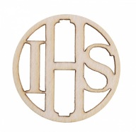 IHS hostie 3cm A SV. PRIJÍMANIE dekorácie 3 KS