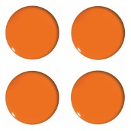 Oranžové tabuľové magnety 40 mm (4 ks) GM402-