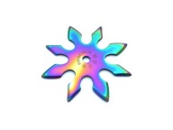 Šípka Shuriken s 8 hviezdami N-404B dúha