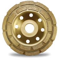DIAMANTOVÝ POHÁR KOTÚČ 125/22 BRÚSNY SEGMENT