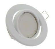POHYBLIVÉ SVIETIDLO DO SOUFFIT, BIELA ​​GU10 LED 3W