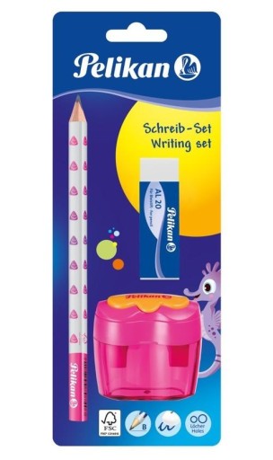 Súprava Pelikan Jumbo ceruzka + guma + strúhadlo