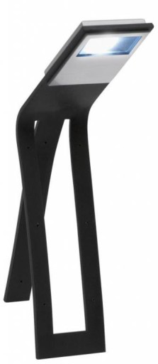 Lampa na čítanie FLEXILIGHT, záložka 2v1, čierna LED lampa