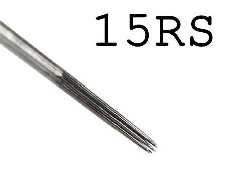 15RS Round Shader TATTOO NEEDLES 0,35mm 5ks NEEDLE