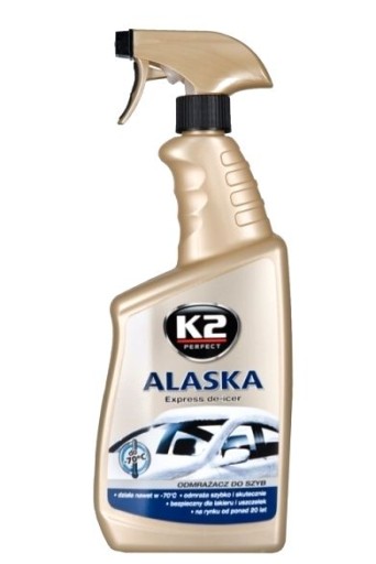 K2 ALASKA ROZMrazovač okien 700ml ATOMIZER MK-CARS