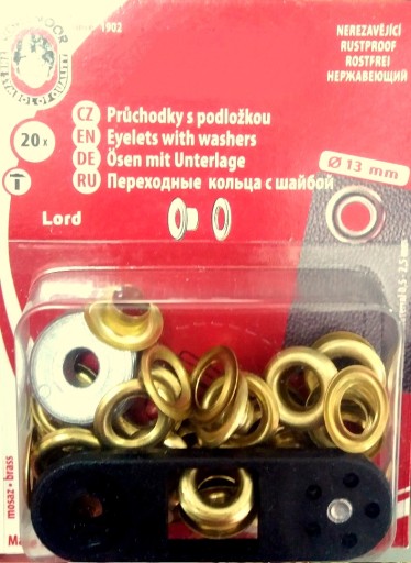Kožené očká 13 x 7 mm pre vlastnú montáž