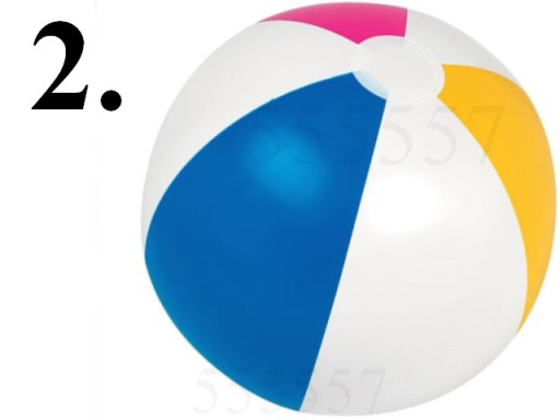 NAfúknutá loptička PLAZA SPOKEY 50CM, 2 PREVEDENIA