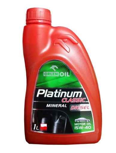 PLATINOVÝ KLASICKÝ OLEJ 15W-40 DIESEL 1L