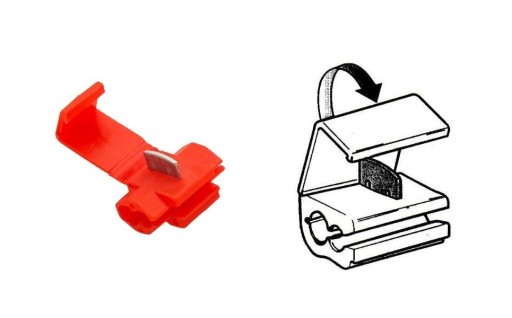 Rýchlospojka / rýchlospojka na pripojenie vodičov 0,25mm2 - 1,00mm2 -2ks