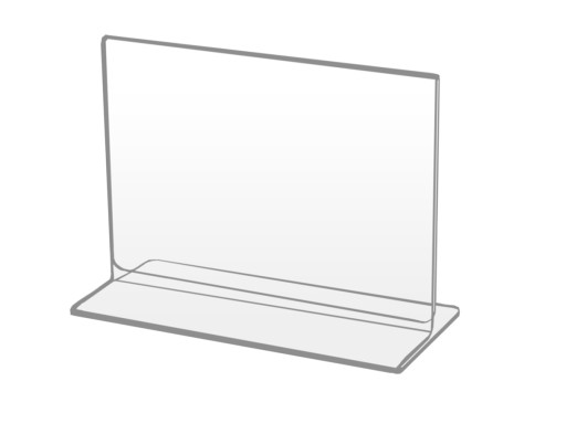 OBOJSTRANNÝ PLEXI A5 LEVEL MENU PÁDOVÝ STOJAN