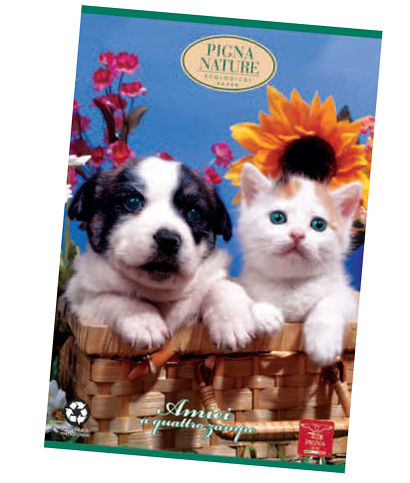 NOTEBOOK A5 42K KR PIGNA NATURE AMICI EKO 0224821Q