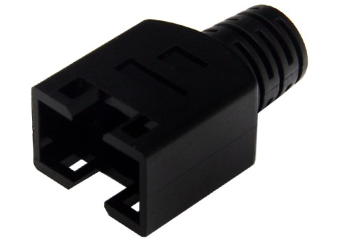 Kryt zástrčky RJ45 so svorkou na obrazovku - 10 ks.