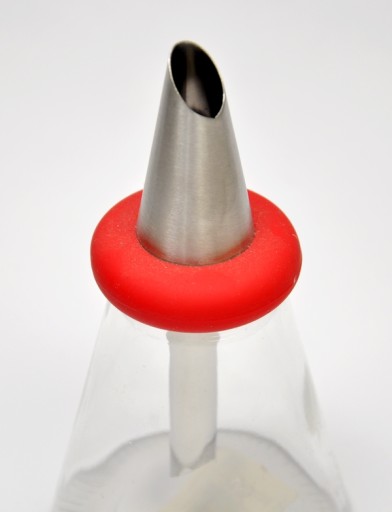 GASTRONOMICKÁ KONFEKČNÁ MISKA, SKLENENÁ, 17CM, ČERVENÁ