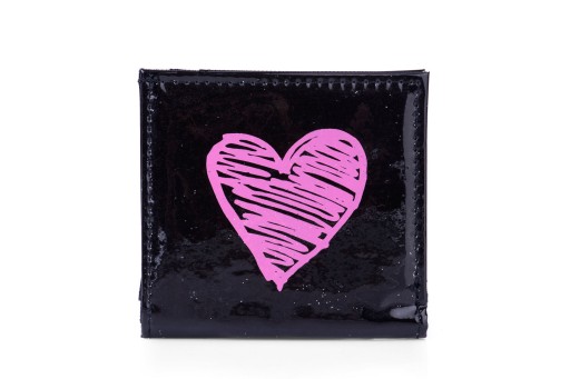 Dámska peňaženka Michelle Moon Glitter Black