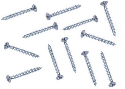 SKRUTKY DO DREVA OMIETKA SKRUTKA 4,0 x 16 mm 100 kusov