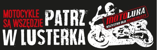 Nálepka POZRITE SA DO ZRKADLÍ MOTOCYKLOV