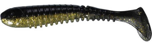 RIPPER BERKLEY FLEX RIB SHAD - ČIRÁ ZLATÁ 6,5 CM