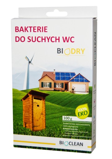 HIPS Baktérie do suchých toaliet 100% Eco BIOCLEAN 100g
