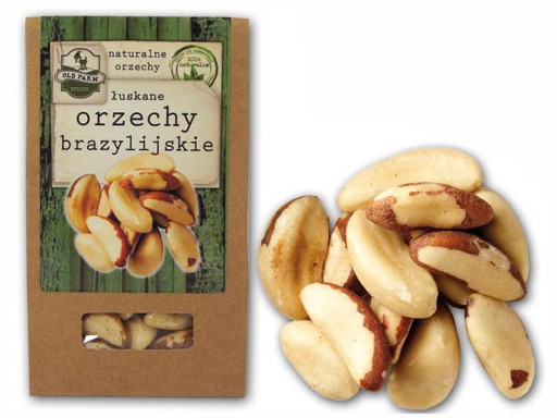 BRAZÍLSKE ORECHY 100 G PREMIUM OLDFARM ŁÓDŹ