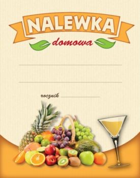 Nálepky etikiet na fľaštičky s tinktúrou LIGHT FRUITS 1