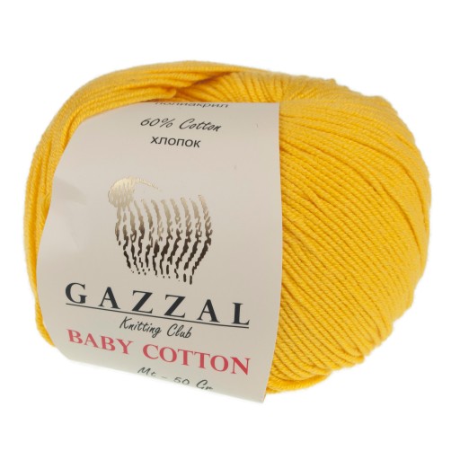 Gazzal Baby bavlnená priadza 3417