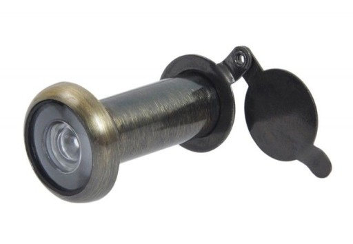 Dverové kukátko na dvere 35-60 fi 14, patina
