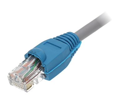 GUMOVÝ KRYT PRE RJ RJ45 LAN ZÁSTRČKU, MODRÁ 10 ks