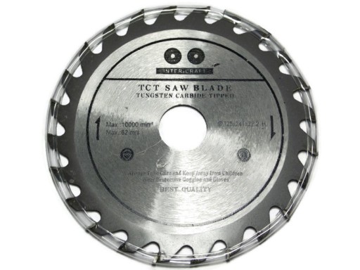 WIDIA DREVENÝ ŠTÍT 125 mm x 22,2 x 24T