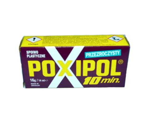POXIPOL LEPIDLO PLASTOVÉ SPOJIVO ČIERÉ 14ml