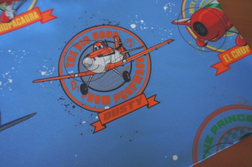 MG záves FABRIC DISNEY LIETADLÁ LIETADLA 160cm