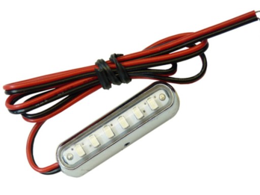 LED lampa 6 SMD Tuning NEON SCOOTER MOTOR Panel 12V
