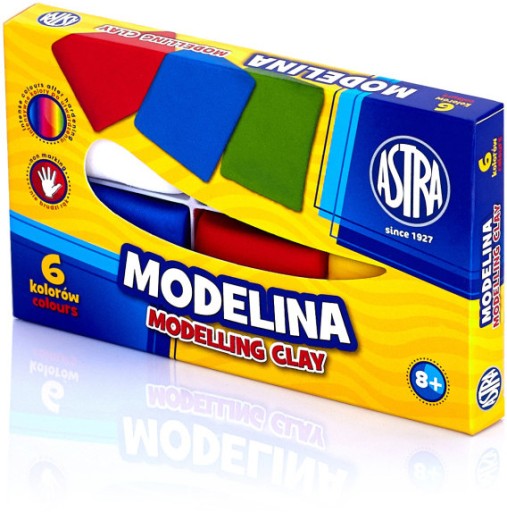 Modelovacia hmota ASTRA 6 farieb