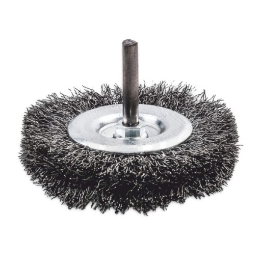 DRÔTENÁ KOTÚČOVÁ KEFA S DRŽENKOU 6mm FI60mm