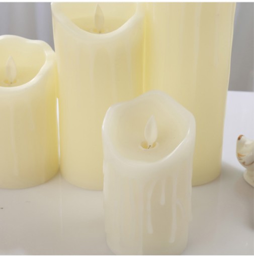 Led vložka s pohyblivým plameňom sviečky 15 cm