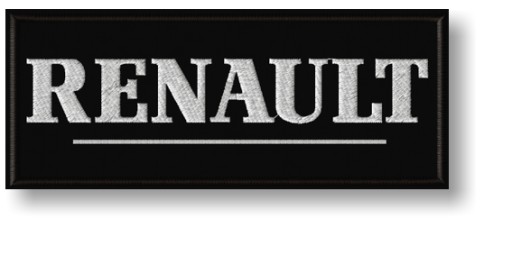 RENAULT Thermo Patch Vyšívaná nažehľovačka