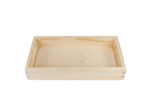 DREVENÝ PODANÍK, príborová vložka, box na stôl