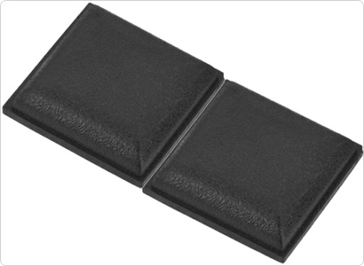 PÁR GUMOVÉ NÔŽKY PRE STĹPOVÉ POUZDRO 13x13 MONACOR HF-10