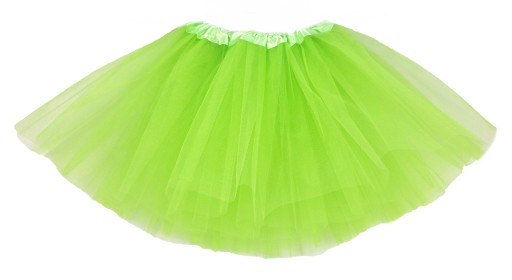 # SUKŇA Z TYLU TUTU 30cm svetlozelená