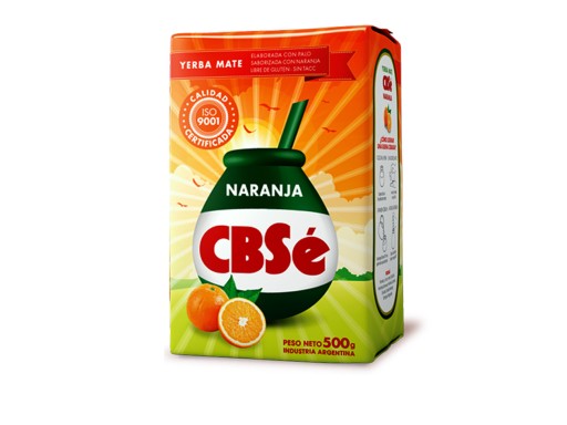 Yerba Mate Cbse Naranja Pomaranč 500g 0,5kg
