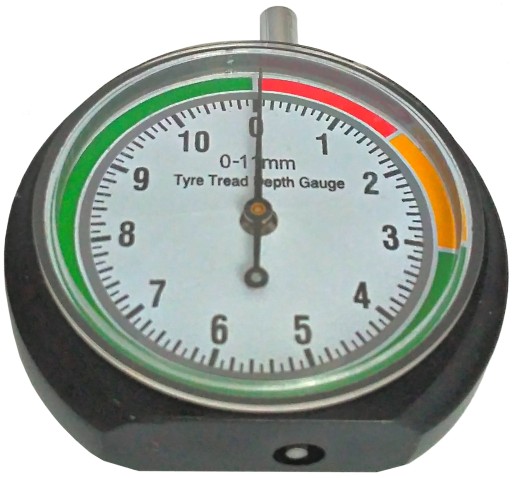Merač hĺbky dezénu pneumatiky 11 mm FV
