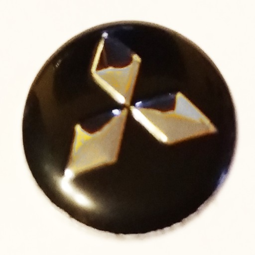 ZNAK MITSUBISHI ODZNAK 14mm NA DIAĽKOVÝ KĽÚČ