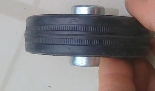Kolieska: 80 mm, oceľové a gumené kolieska