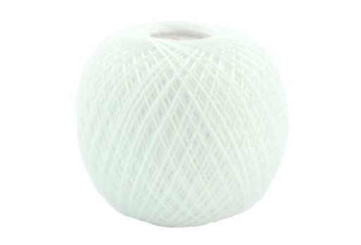 Cordonek Kaja 15 Ariadna Cotton, farba 400, BIELA