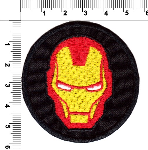 Náplasť, termo-adhezívne záplaty Iron Man