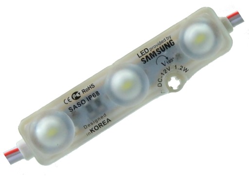 SAMSUNG LED MODUL 1,2W MATNÁ STUDENÁ BIELA ŠOŠOVKA