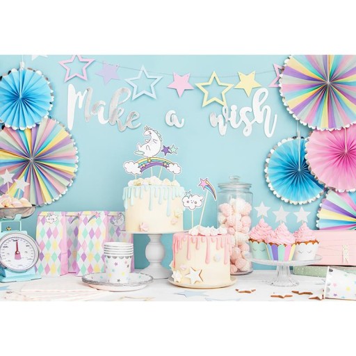 UNICORN STARS papierové poháre 6 ks/180ml