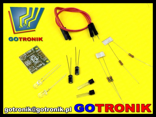 LED blikačka - svetelný efekt - DIY___________BTE-185